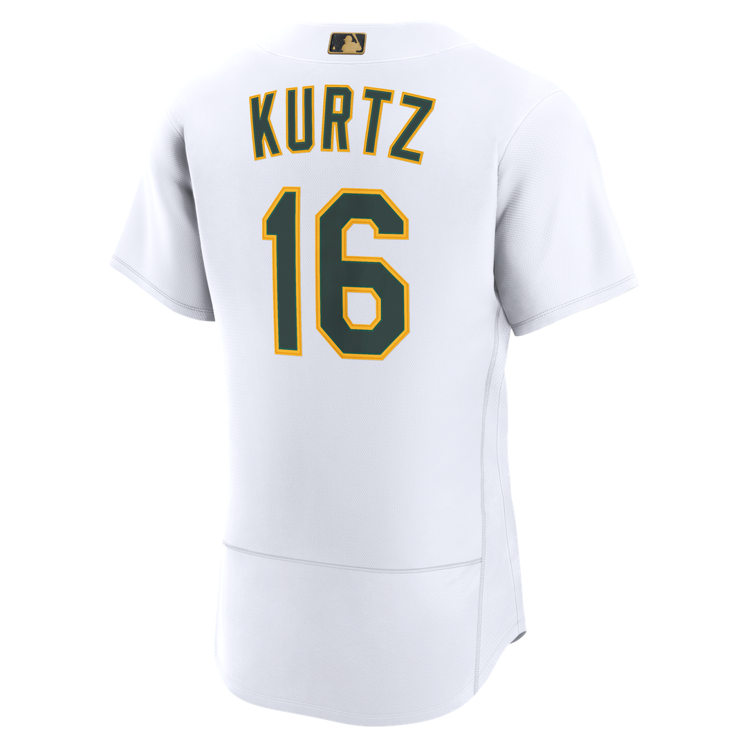 Athletics Nike Authentic Jersey White