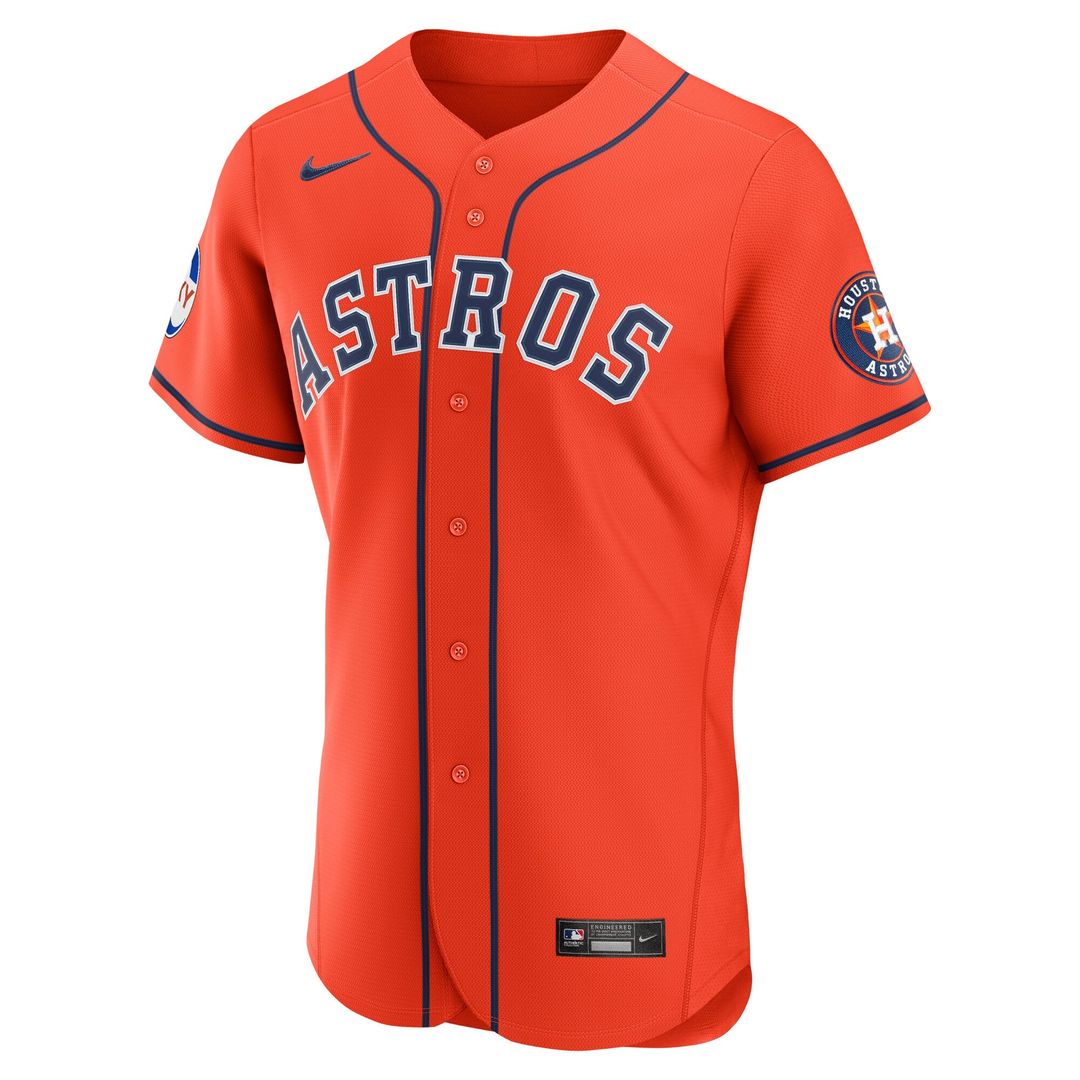 Houston Astros Nike Authentic Jersey Orange