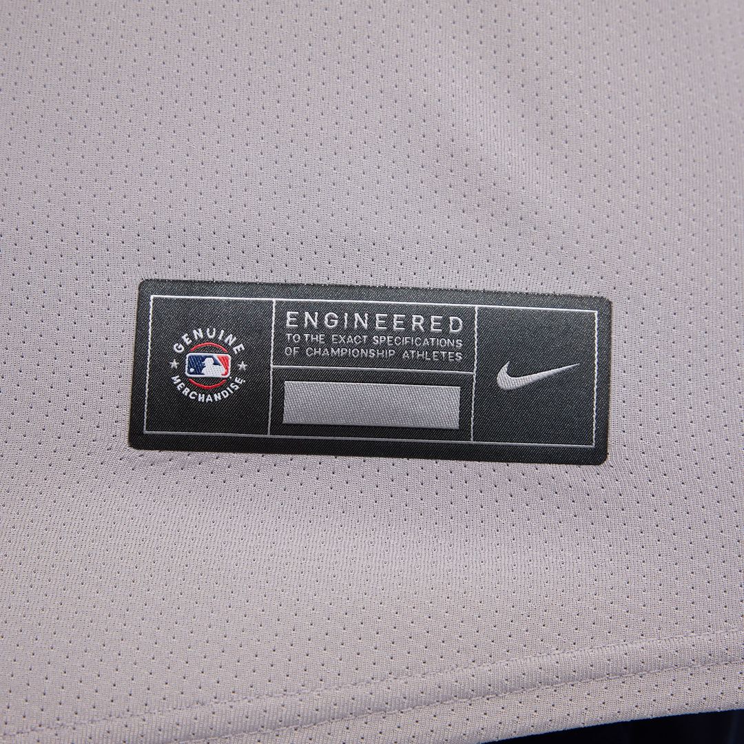 Atlanta Braves Nike Jersey Gray