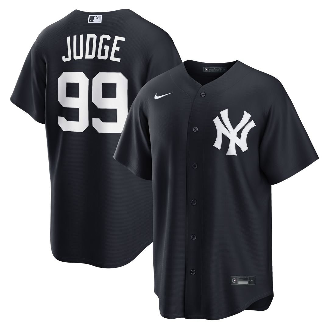 New York Yankees Nike Navy Replica MLB baseball jersey