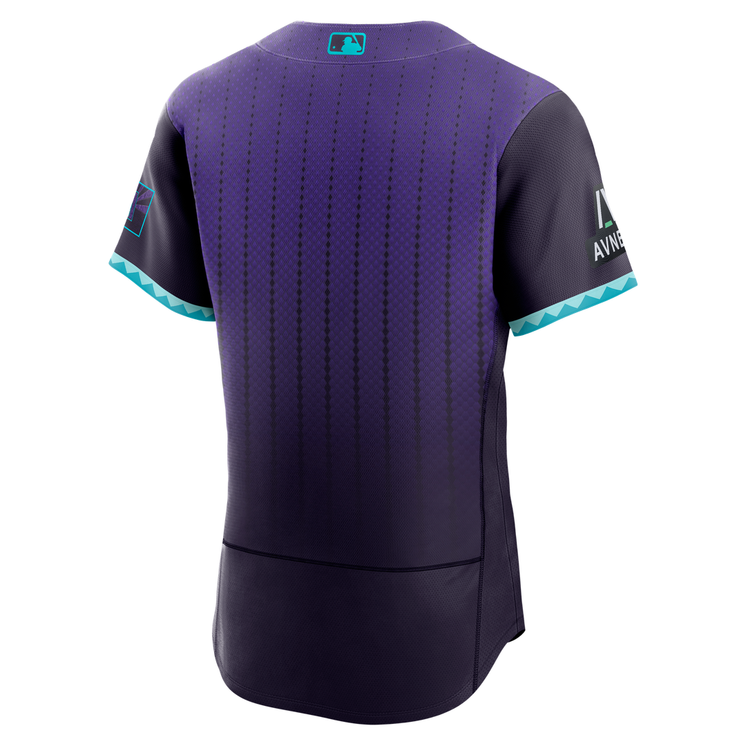 Arizona Diamondbacks Nike Authentic Jersey Purple