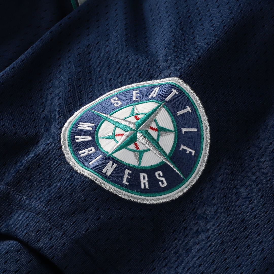 Seattle Mariners Mitchell & Ness Authentic Jersey Navy