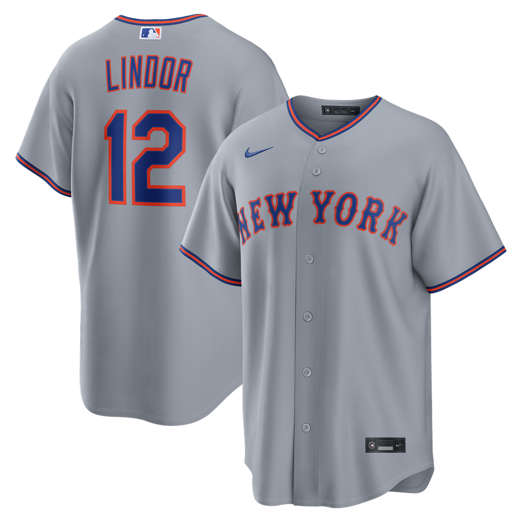 New York Mets Nike Gray Replica MLB baseball jersey