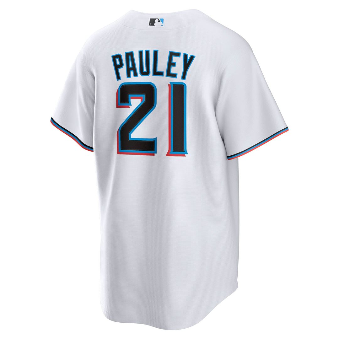 Miami Marlins Nike Replica Jersey White