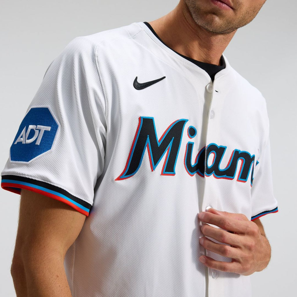 Miami Marlins Nike Authentic Jersey White