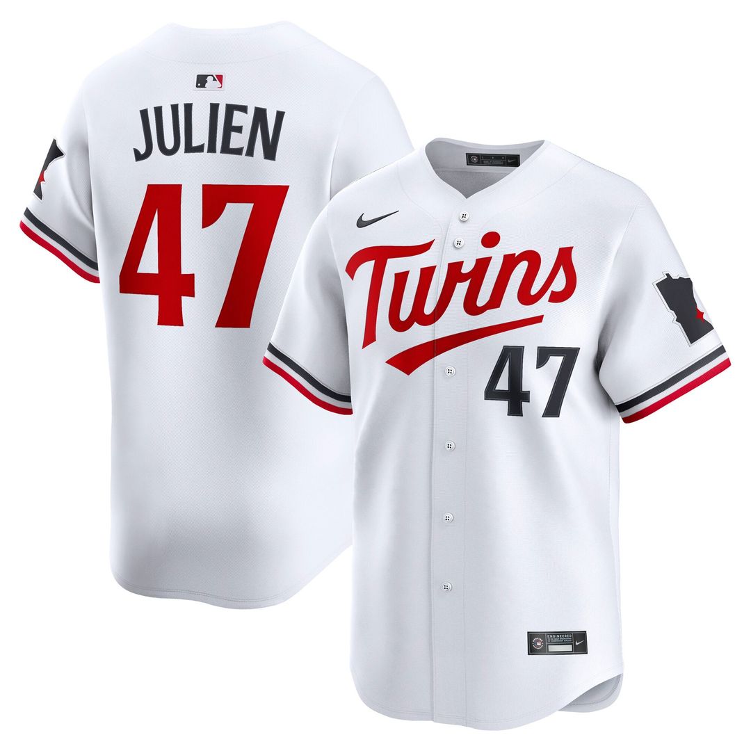 Minnesota Twins Nike White Authentic MLB baseball jersey