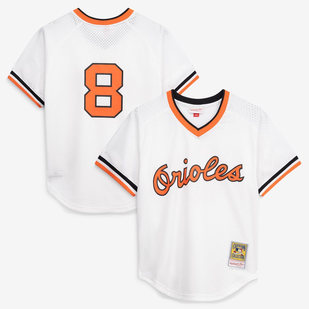Baltimore Orioles Mitchell & Ness Authentic Jersey White