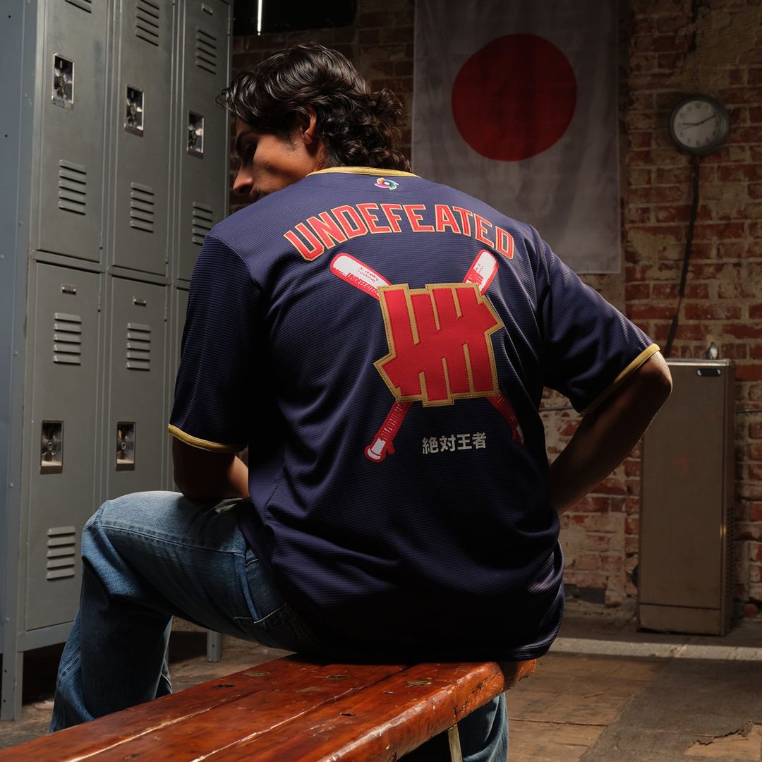 Japan Baseball Nike x Undefeated Jersey Navy
