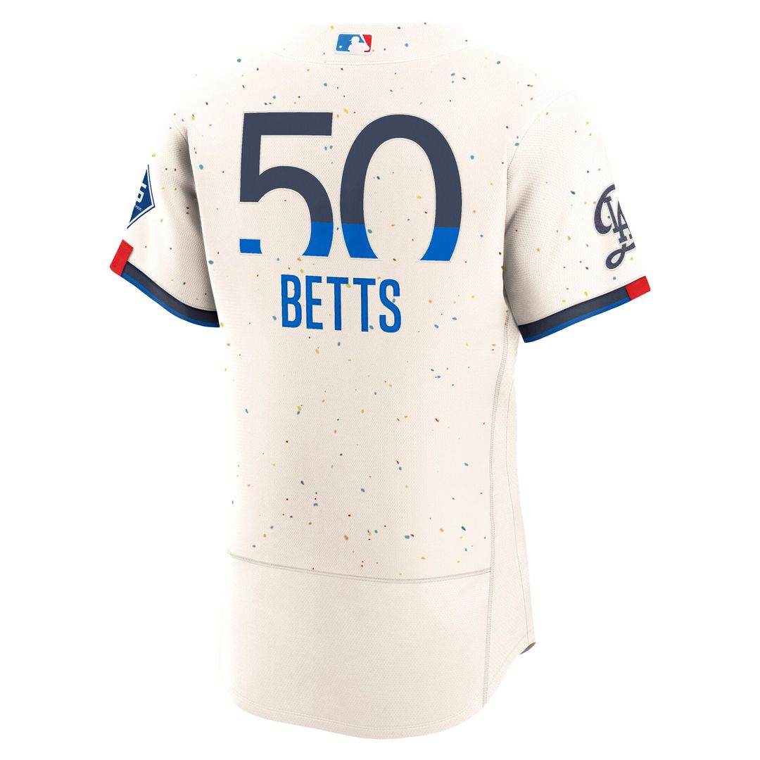 Los Angeles Dodgers Nike Authentic Jersey Cream