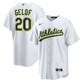 Athletics Nike White Replica MLB baseball jersey