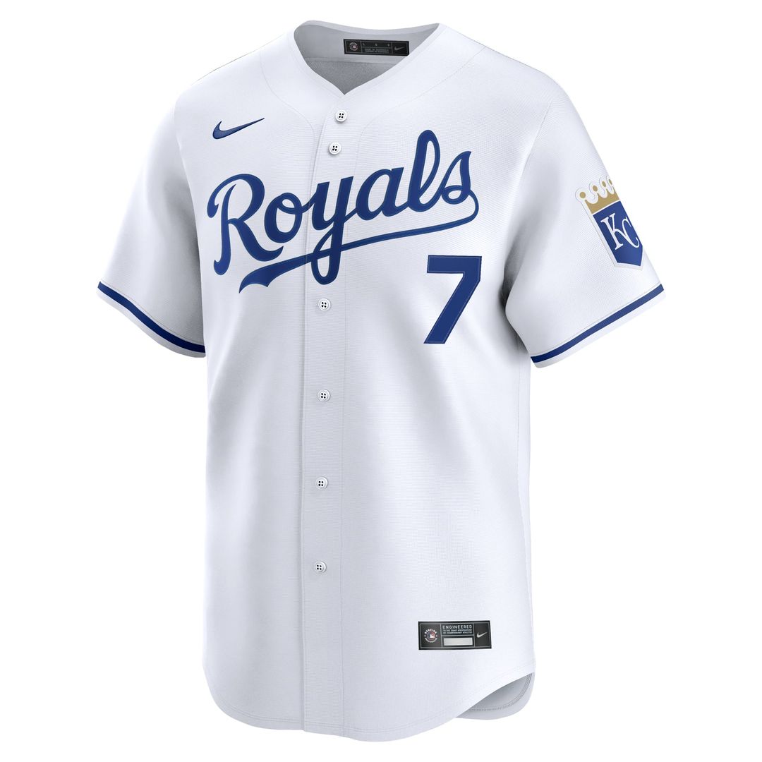 Kansas City Royals Nike Authentic Jersey White