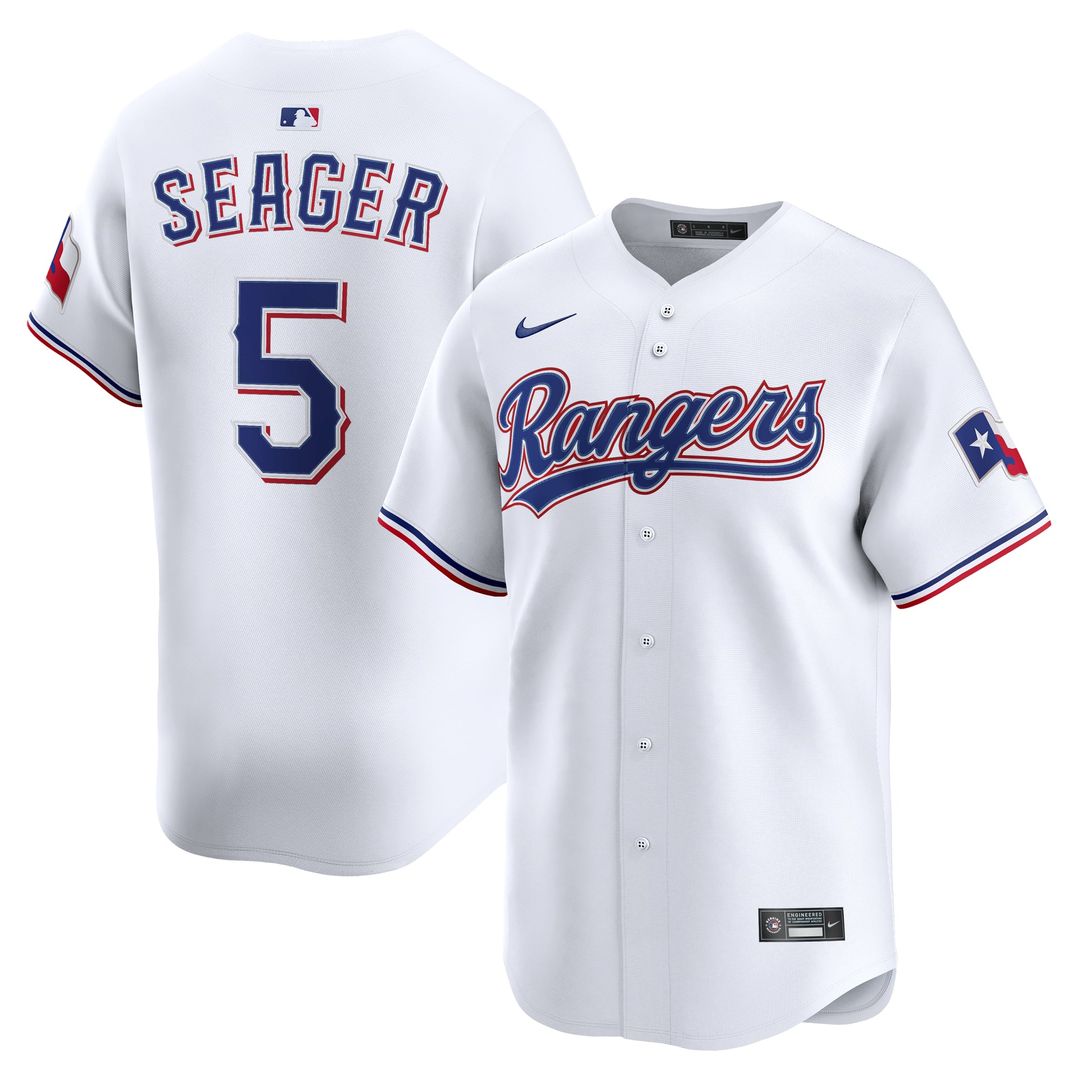 Texas Rangers Nike Authentic Jersey Gray