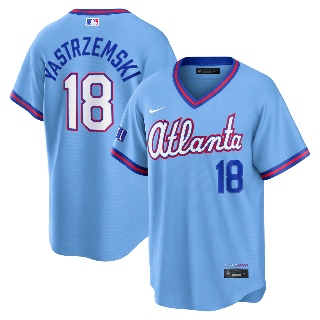 Atlanta Braves Nike Blue MLB baseball jersey