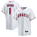 Los Angeles Angels Nike White Replica MLB baseball jersey