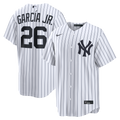 New York Yankees Nike White Replica MLB baseball jersey