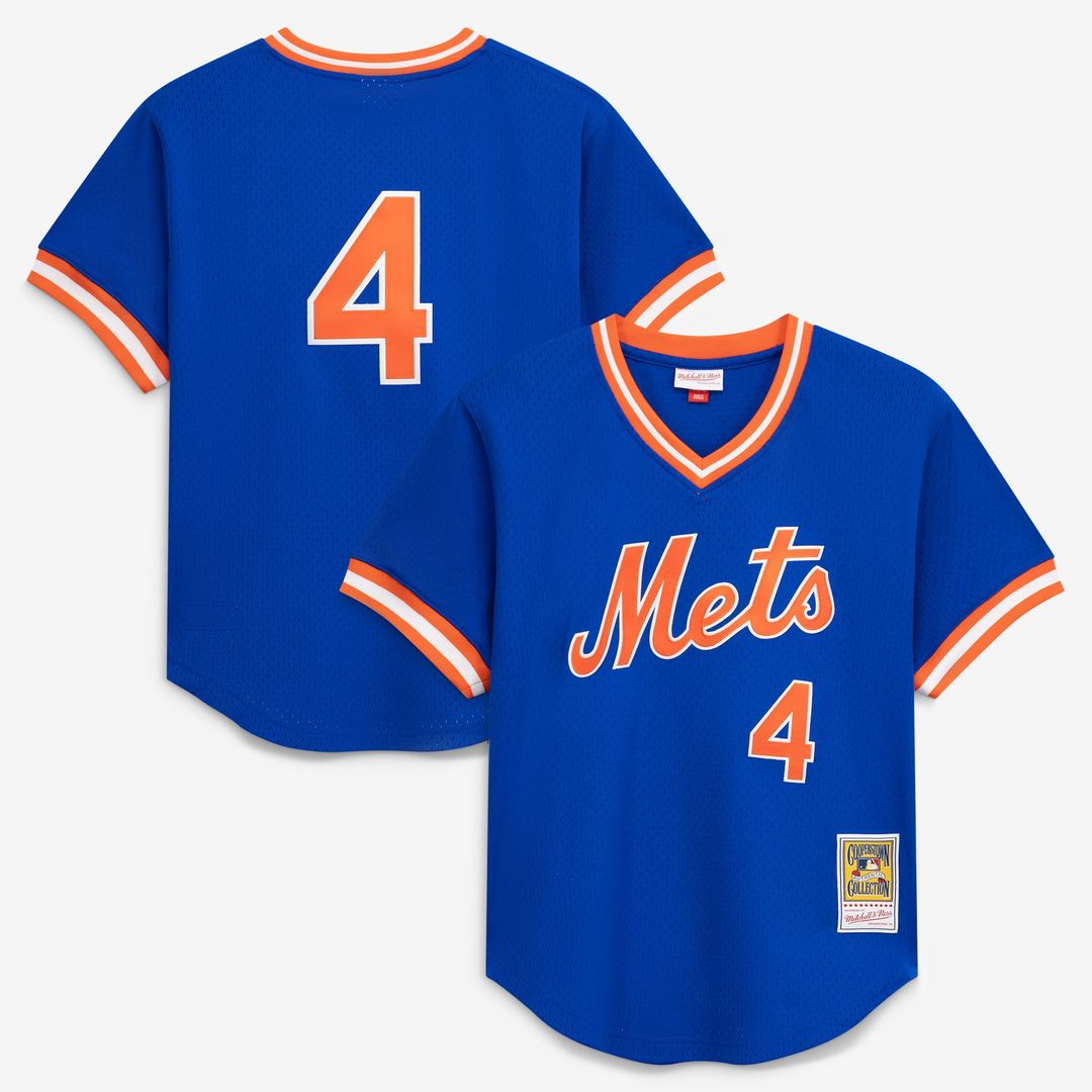New York Mets Mitchell & Ness Royal Authentic MLB baseball jersey
