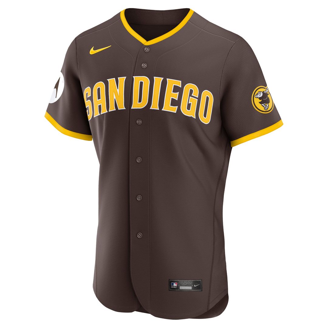 San Diego Padres Nike Authentic Jersey Brown
