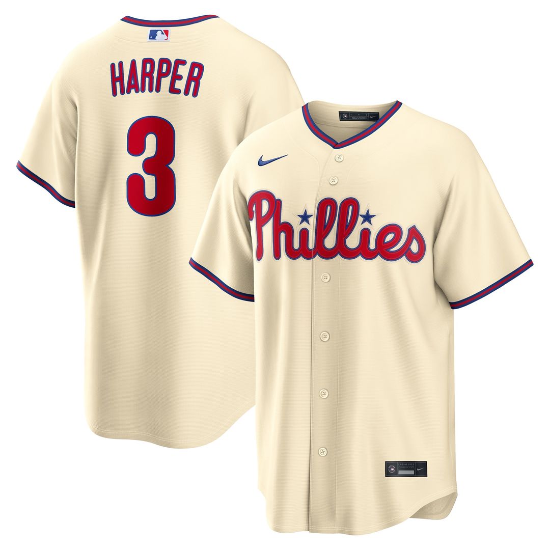 Philadelphia Phillies Nike Replica Jersey Gray