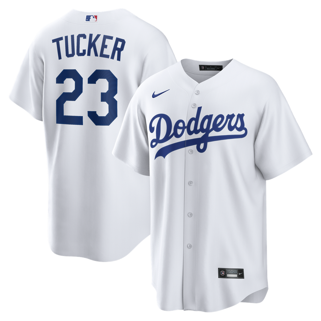 Los Angeles Dodgers Nike White Replica MLB baseball jersey