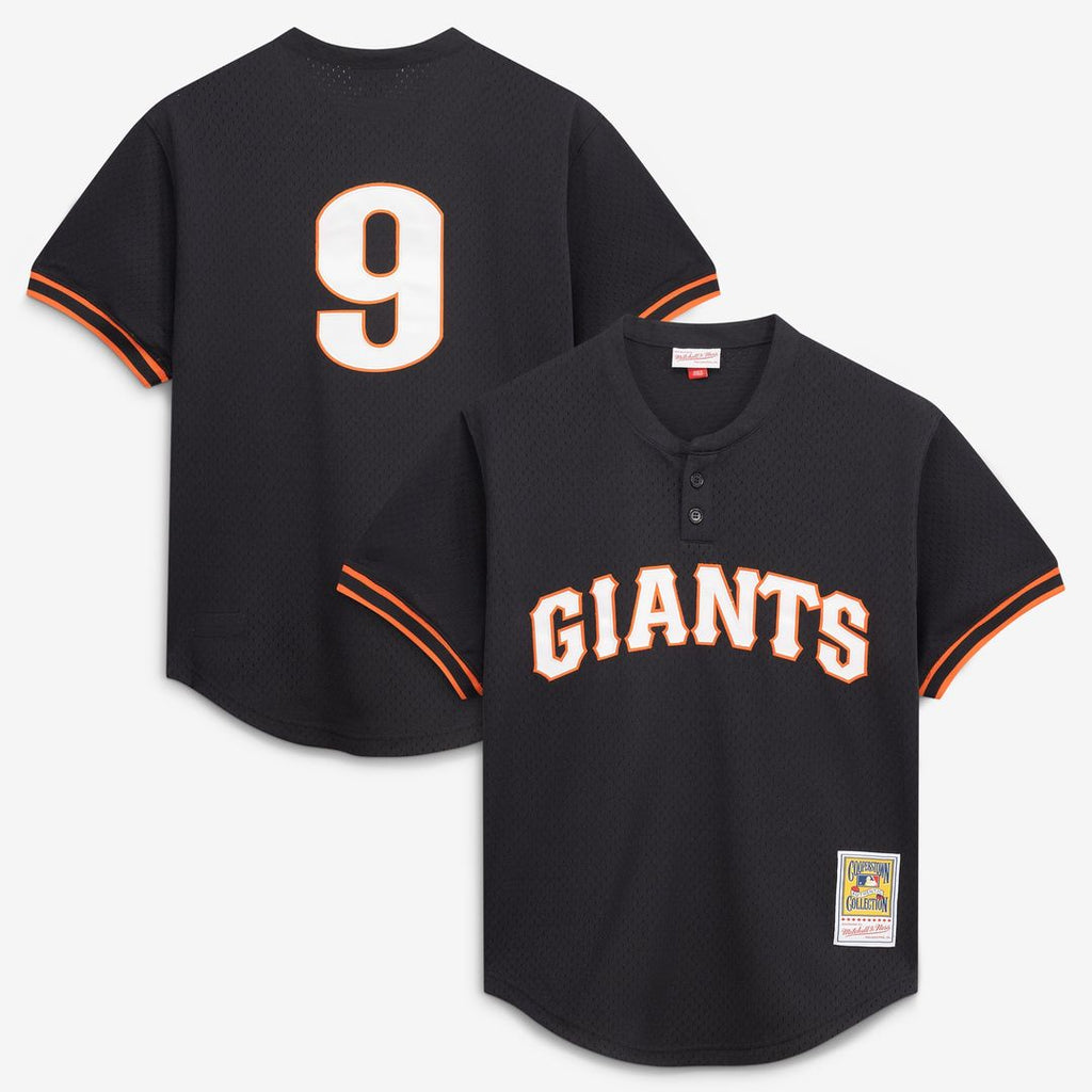 San Francisco Giants Mitchell & Ness Black Authentic MLB baseball jersey