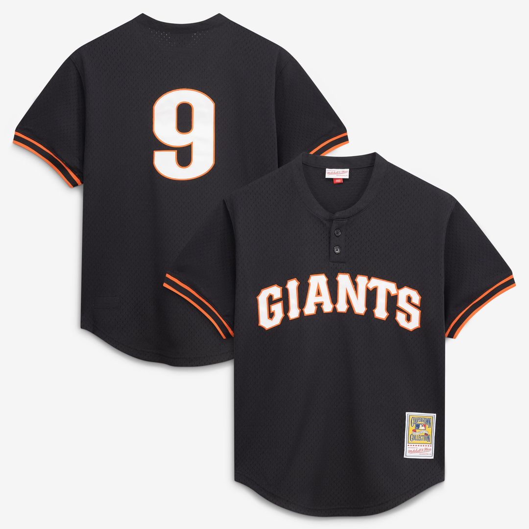 San Francisco Giants Mitchell & Ness Black Authentic MLB baseball jersey