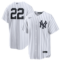 New York Yankees Nike White Replica MLB baseball jersey
