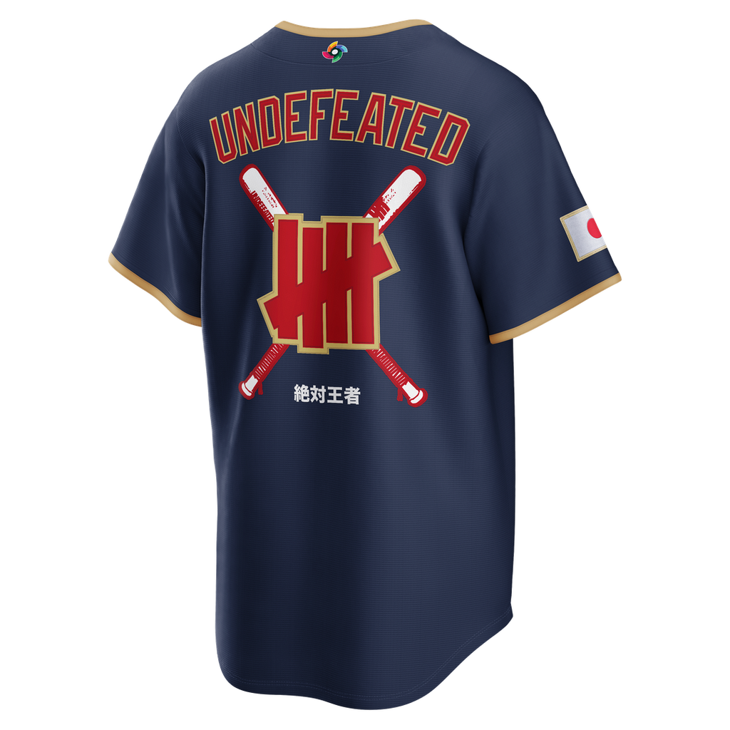 Japan Baseball Nike x Undefeated Jersey Navy