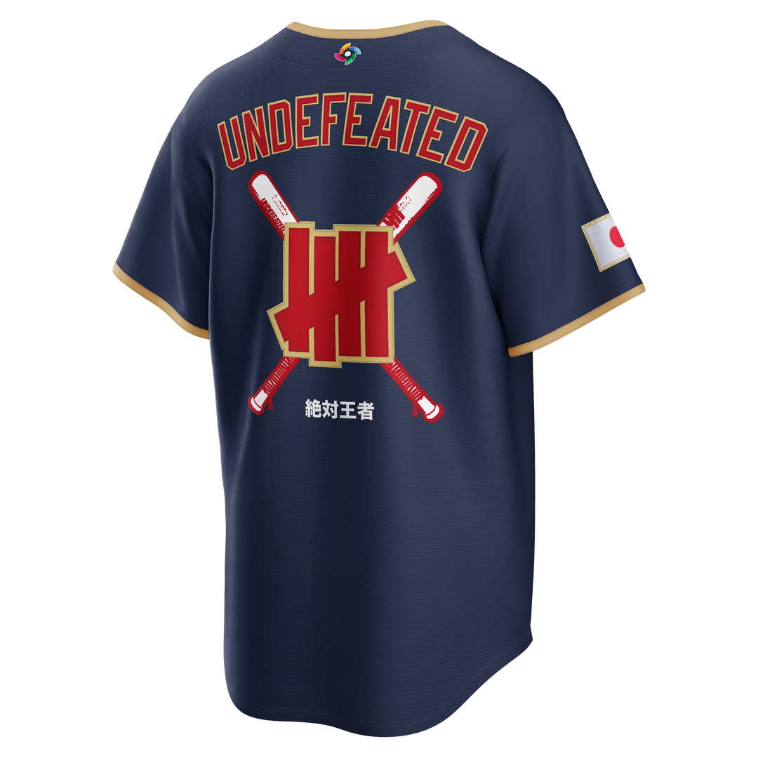 Japan Baseball Nike x Undefeated Jersey Navy