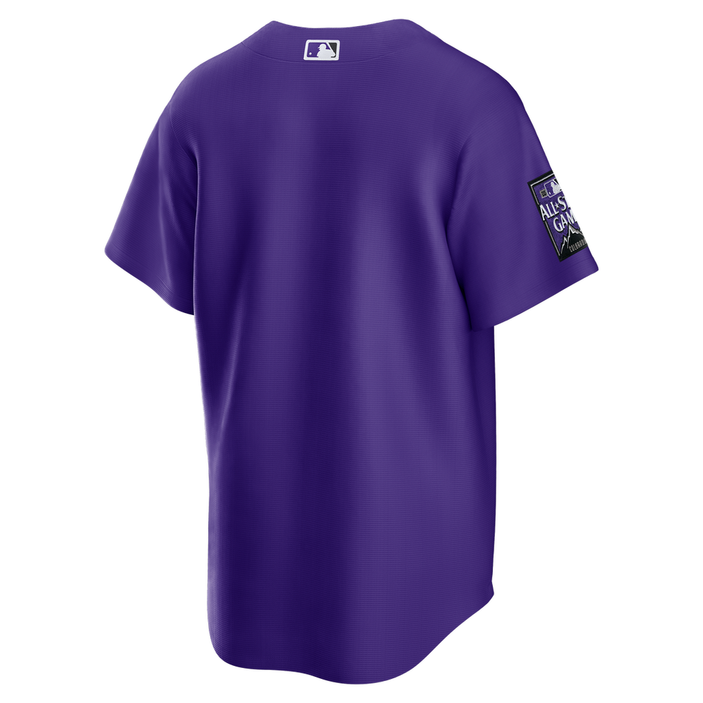Colorado Rockies Nike Replica Jersey Purple