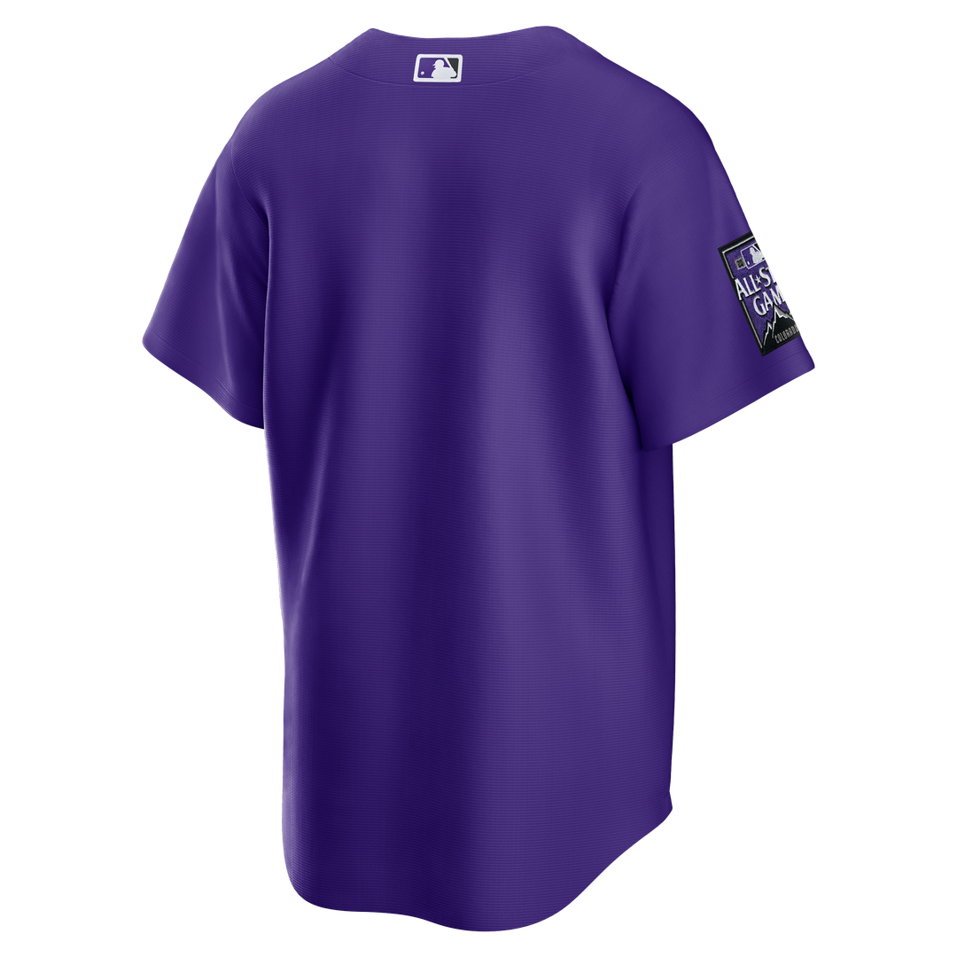 Colorado Rockies Nike Replica Jersey Purple