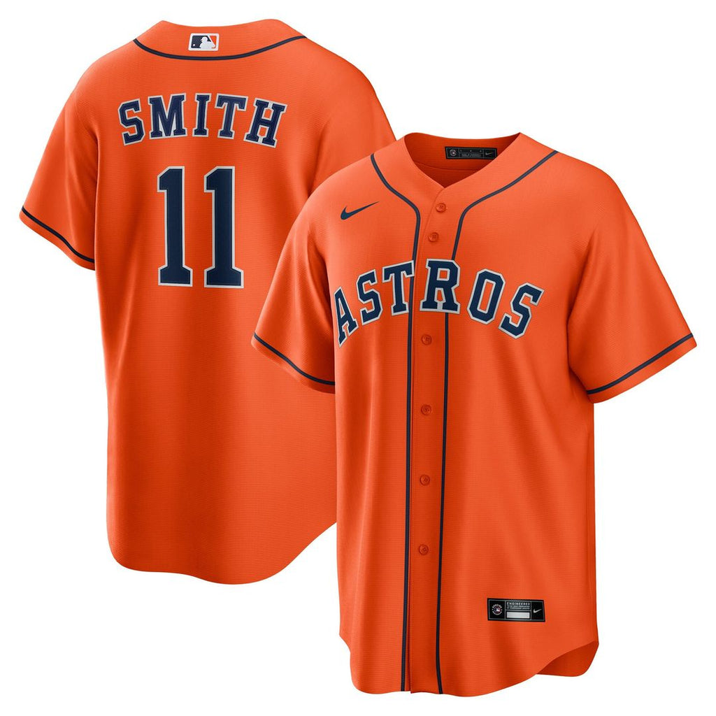 Houston Astros Nike Orange Replica MLB baseball jersey