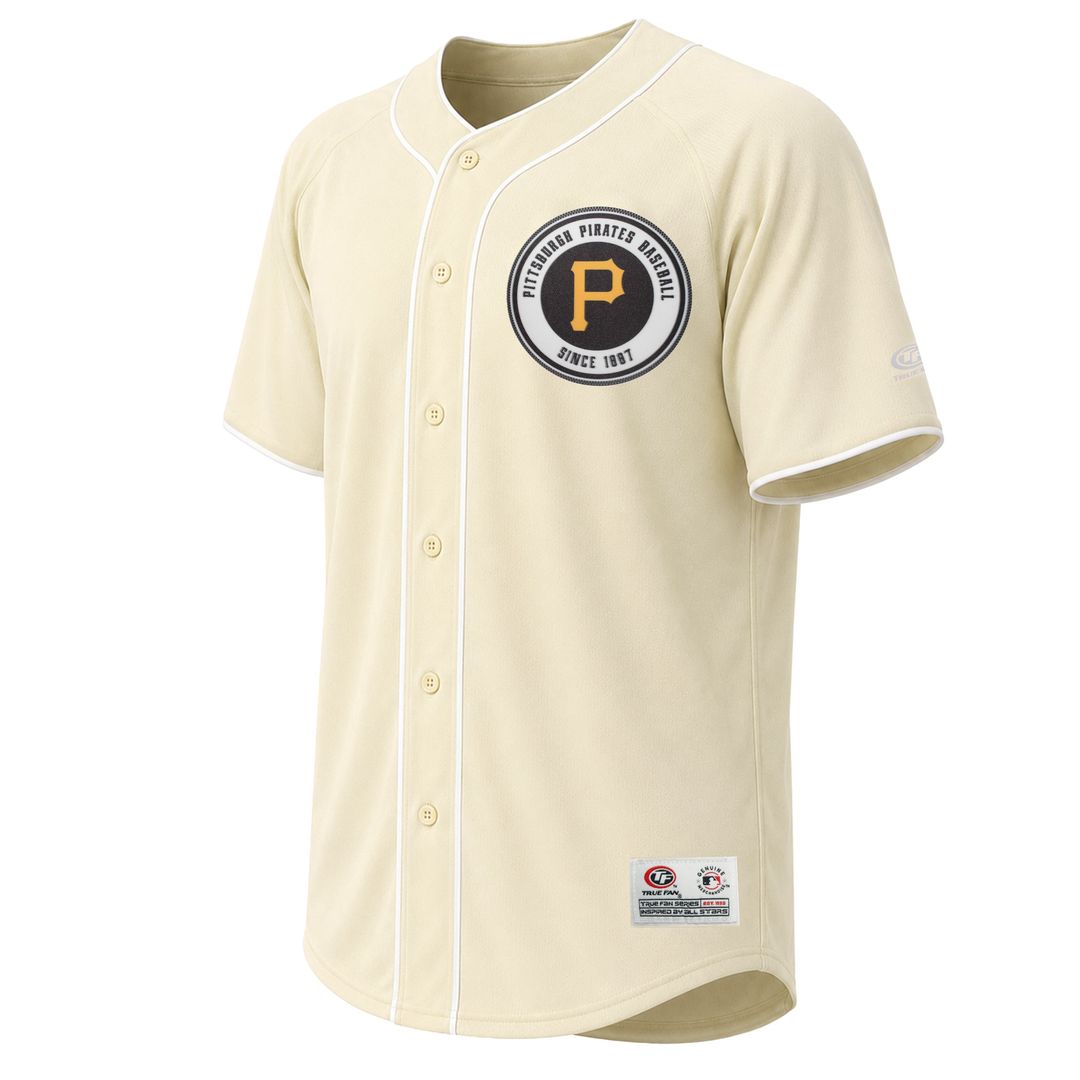 Pittsburgh Pirates Stitches Authentic Jersey Cream