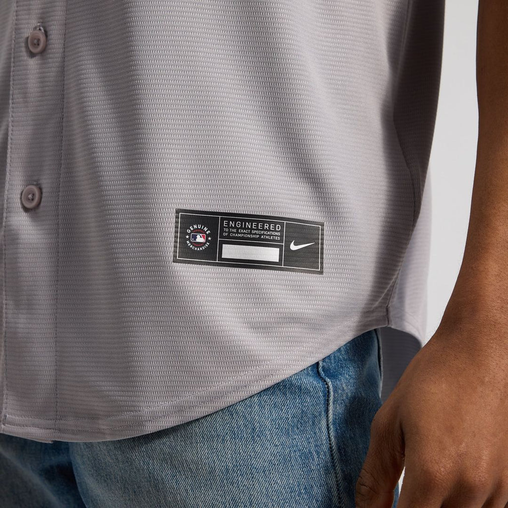 New York Yankees Nike Replica Jersey Gray