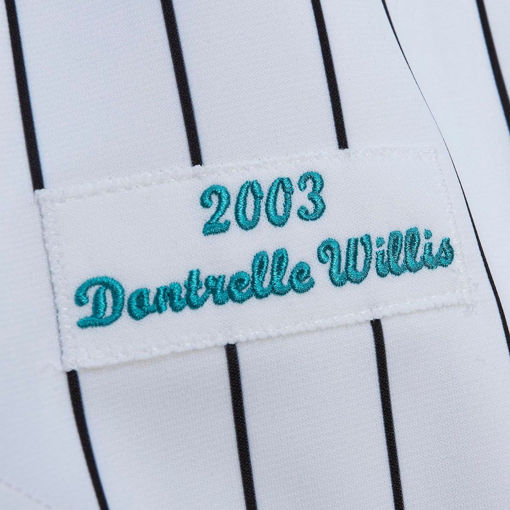 Florida Marlins Mitchell & Ness Authentic Jersey White
