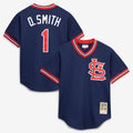 St. Louis Cardinals Mitchell & Ness Authentic Jersey Navy