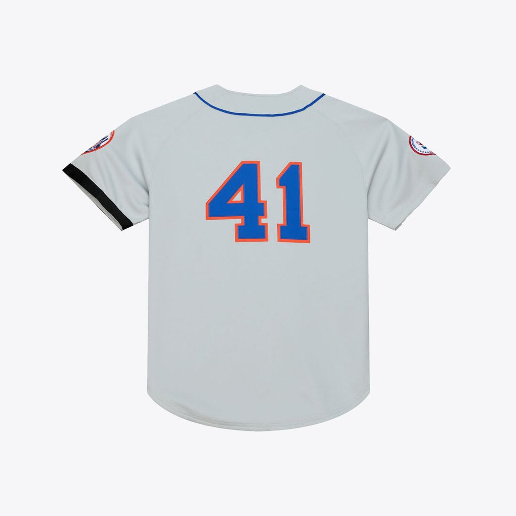 New York Mets Mitchell & Ness Authentic Jersey Gray