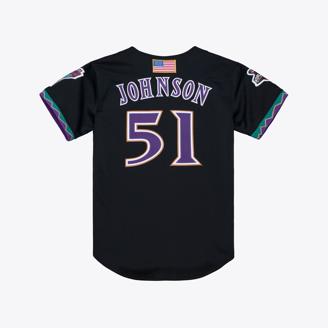 Arizona Diamondbacks Mitchell & Ness Authentic Jersey Black