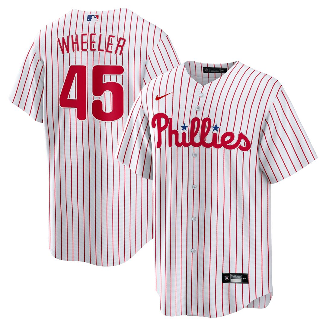 Philadelphia Phillies Nike White Replica MLB baseball jersey