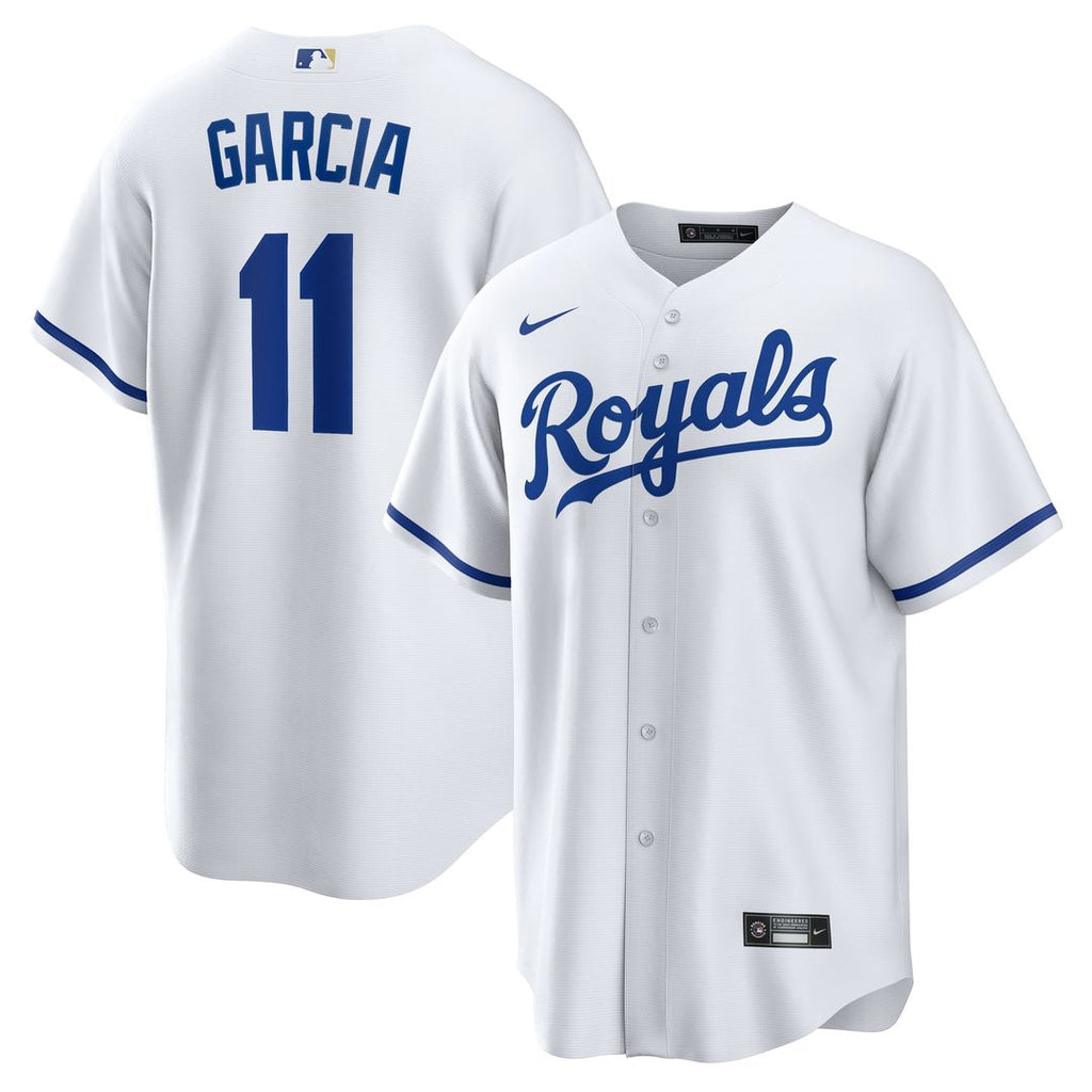 Kansas City Royals Nike White Replica MLB baseball jersey