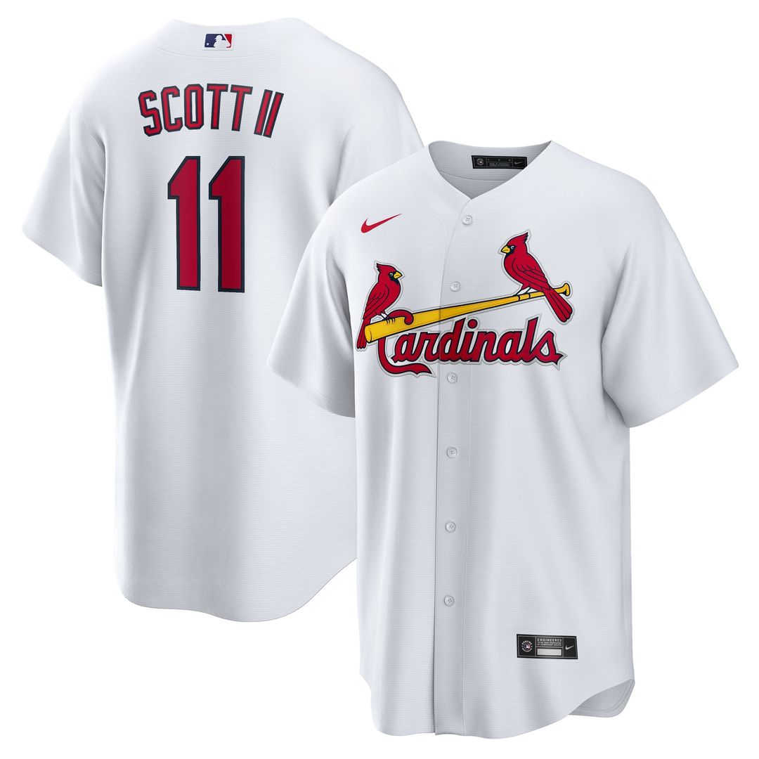 St. Louis Cardinals Nike White Replica MLB baseball jersey
