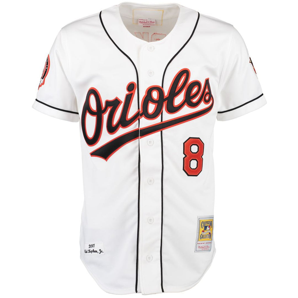 Baltimore Orioles Mitchell & Ness Authentic Jersey White
