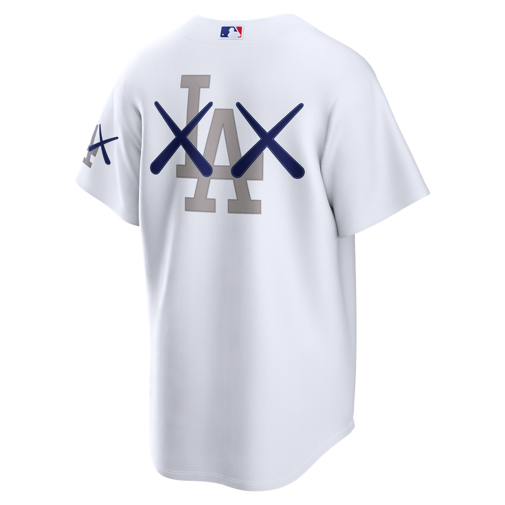 Los Angeles Dodgers Nike x KAWS Jersey White