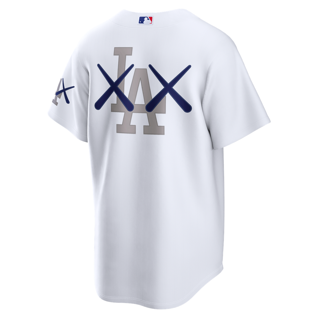 Los Angeles Dodgers Nike x KAWS Jersey White