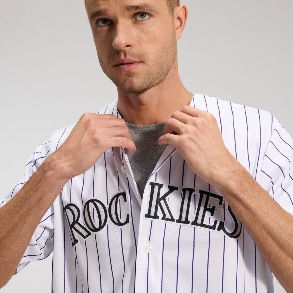 Colorado Rockies Nike Replica Jersey White