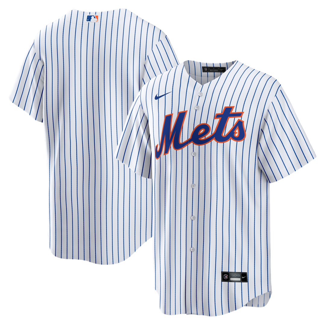 New York Mets Nike White Replica MLB baseball jersey