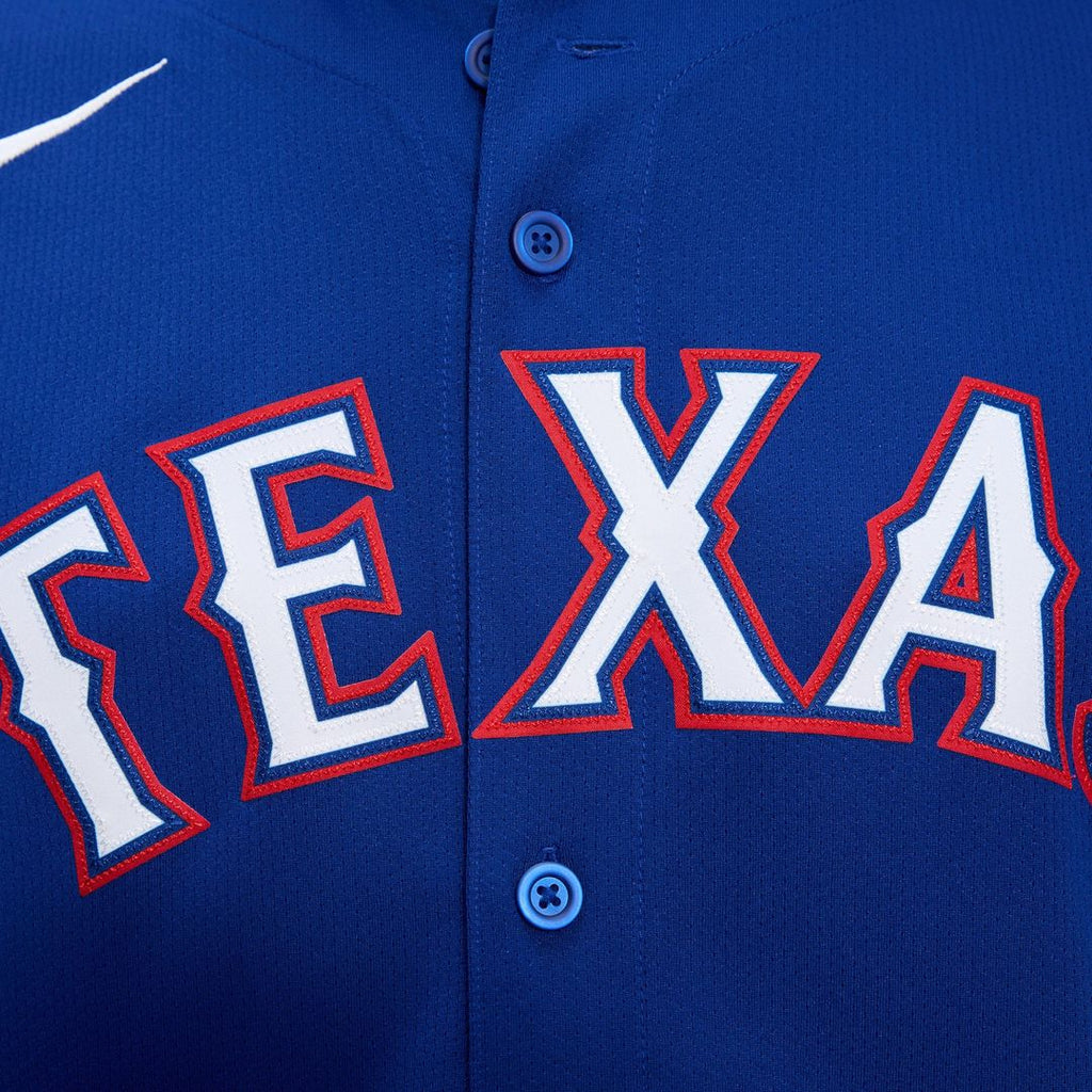 Texas Rangers Nike Jersey Royal