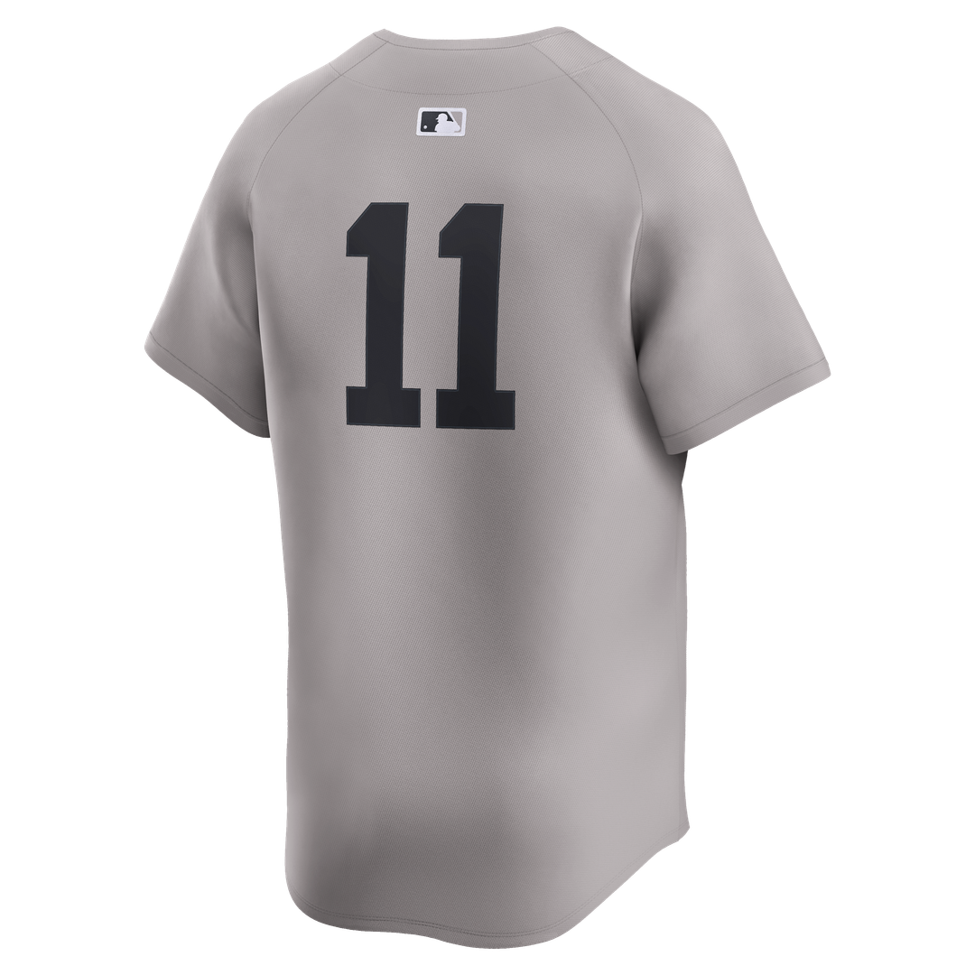 New York Yankees Nike Authentic Jersey Gray