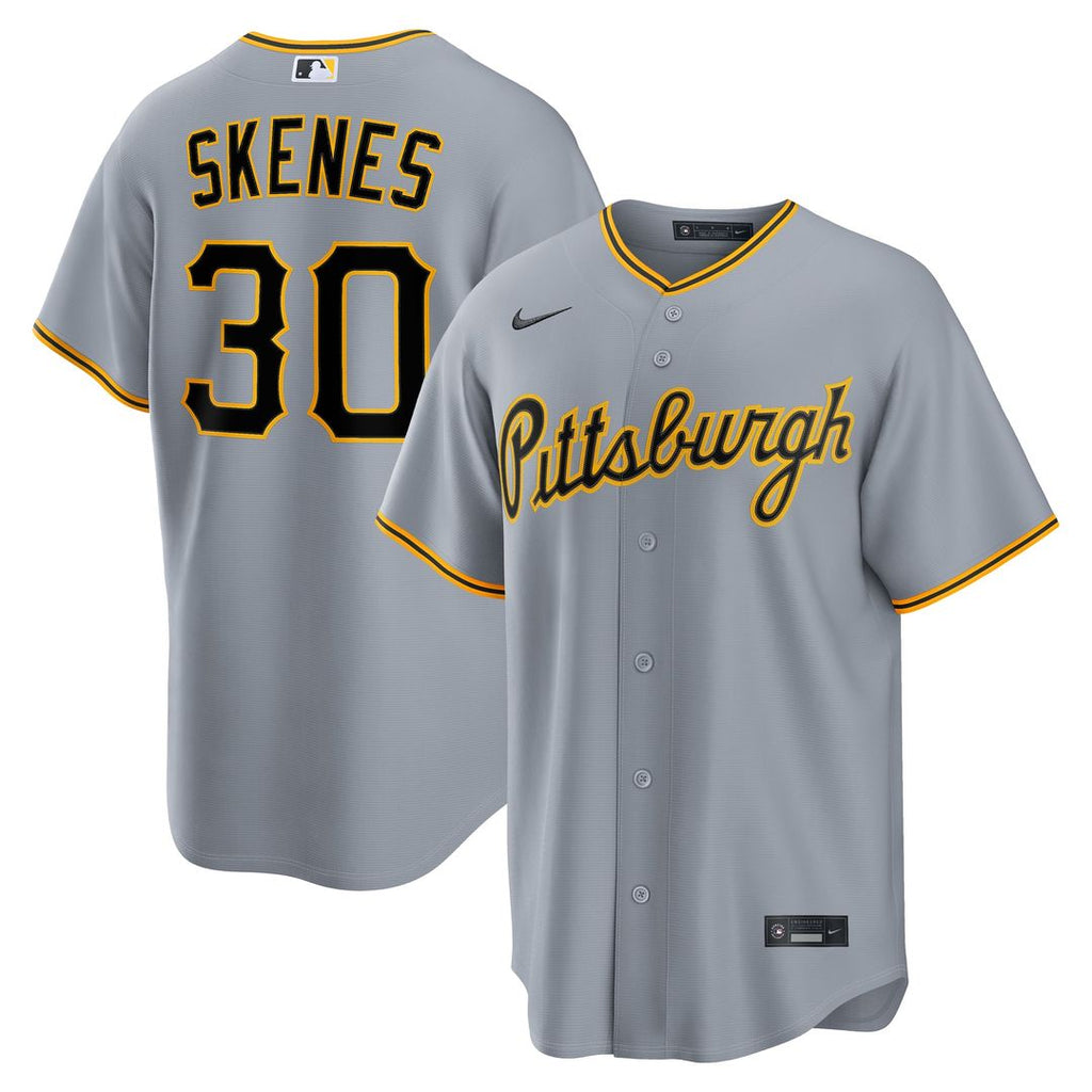 Pittsburgh Pirates Nike Gray Replica MLB baseball jersey