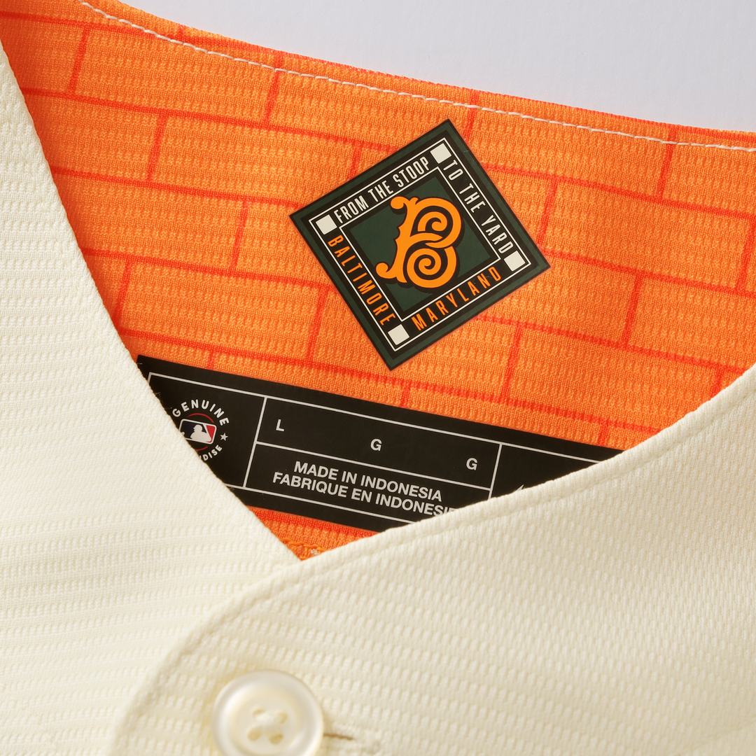 Baltimore Orioles Nike Jersey Cream