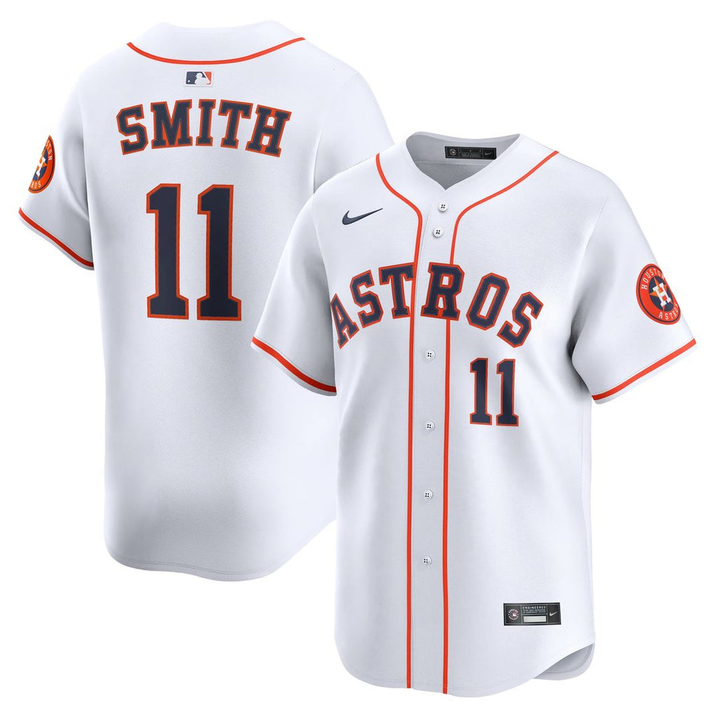 Houston Astros Nike White Authentic MLB baseball jersey